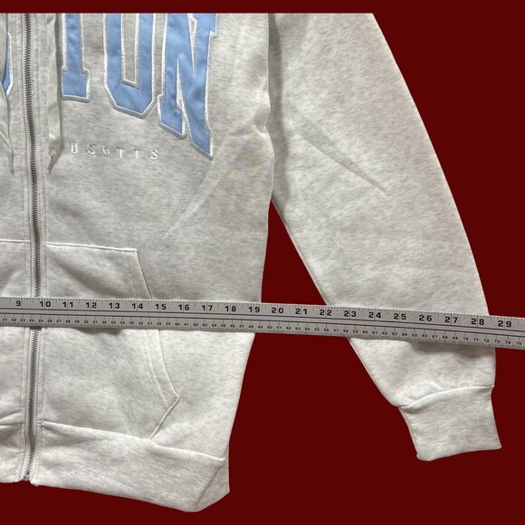 Rue 21 - Men's Long Sleeve Hooded Sweatshirt - Gray - Small - Picture 4 of 14